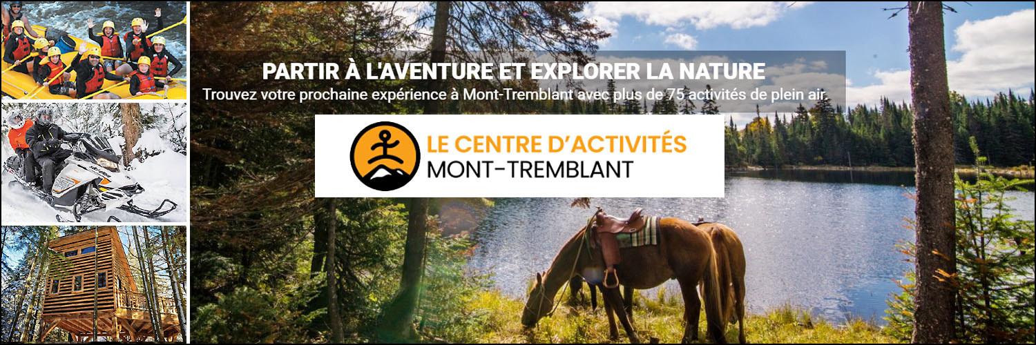 visuel encan bandeau centre activités tremblant